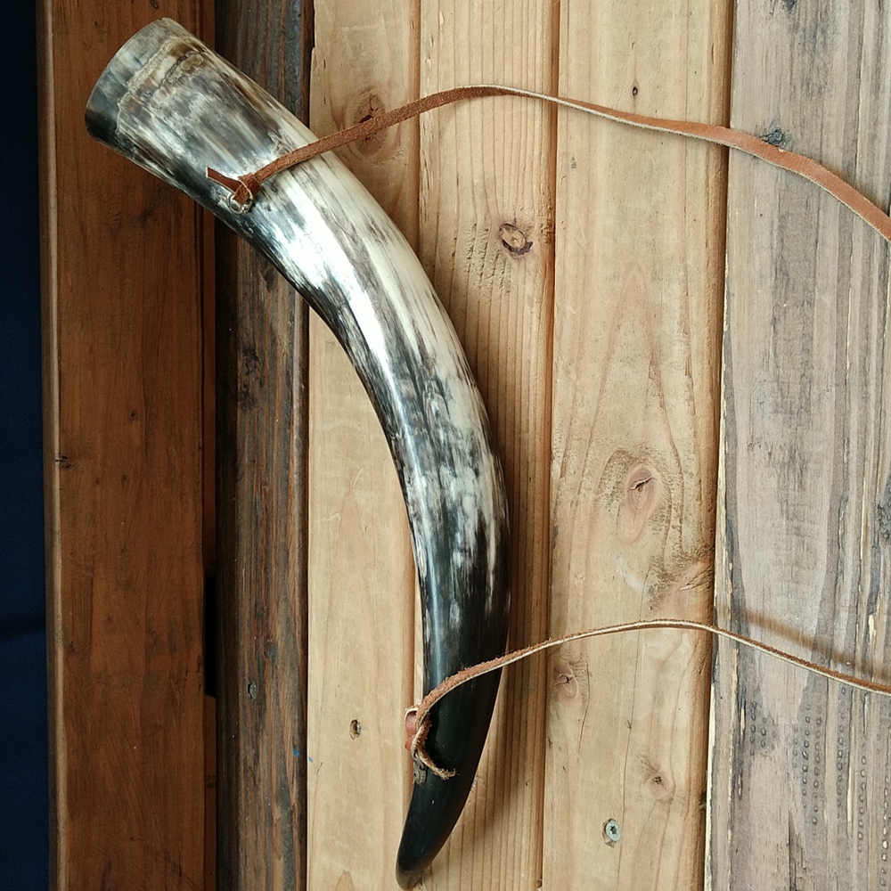 Retro drinking horn